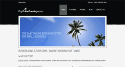 Desktop Screenshot of ezyonlinebookings.com